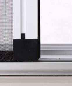PLEATED INSECT SCREEN WITH CONTINUOUS TRACK