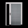 PLEATED INSECT SCREEN WITH CONTINUOUS TRACK